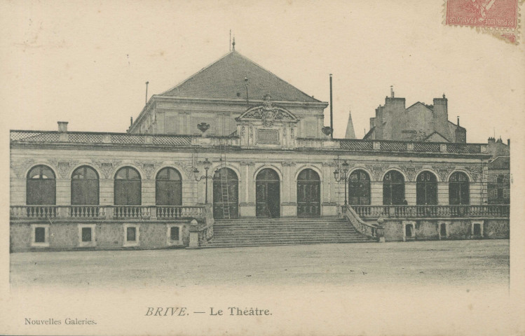 Brive-la-Gaillarde : "Brive. - Le théâtre".