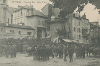 Tulle : "25. Tulle - Champ de Mars - Eglise St-Jean".