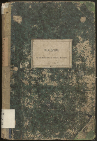 Délibérations du conseil municipal. 27 juin 1880-22 novembre 1896
