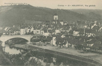 Argentat : "Corrèze - 18 - Argentat, Vue générale".