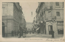 Brive-la-Gaillarde : "Brive. - Rue de l'Hôtel-de-ville.".