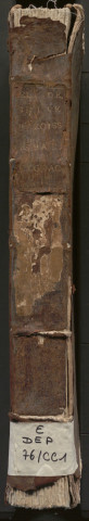 État général des fonds. 15 septembre-05 octobre 1753