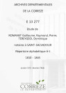 Répertoire alphabétique : A-J