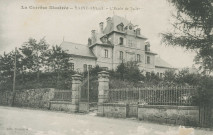 Saint-Angel : "La Corrèze illustrée - Saint-Angel - L'école de filles".