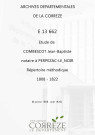Répertoire méthodique : 8 janvier 1808-août 1822