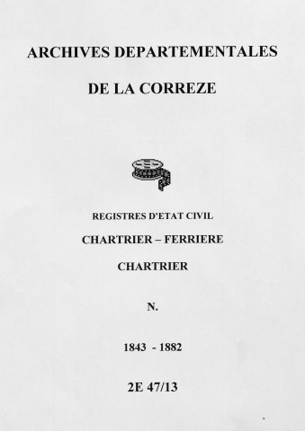Naissances (1843-1882)