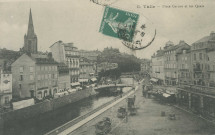 Tulle : "15. Tulle - Place Carnot et les quais".