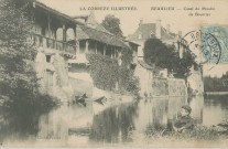 Beaulieu-sur-Dordogne : "La Corrèze illustrée. - Beaulieu - Canal du moulin de Bourrier".