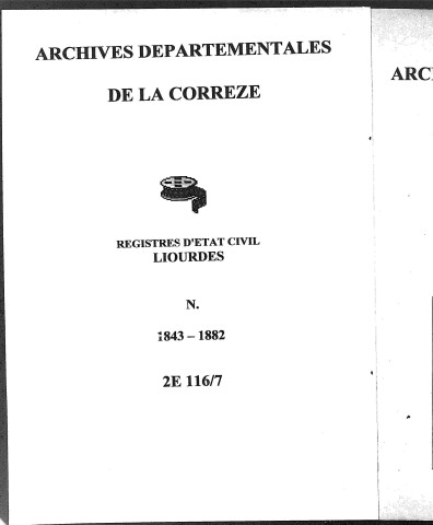 Naissances (1843-1882)