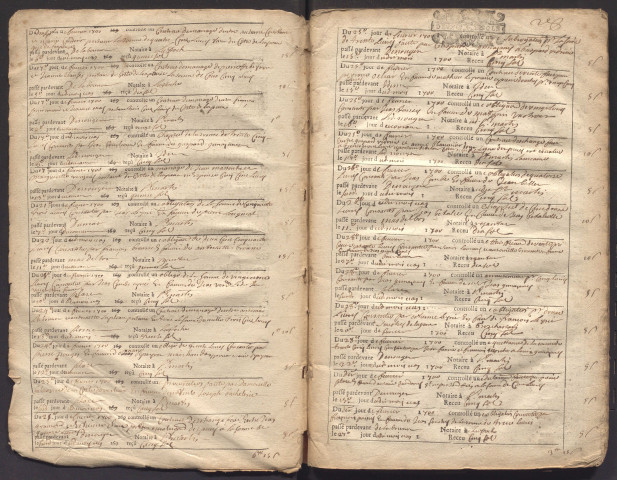 17 février 1700-31 janvier 1702