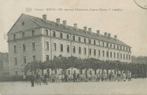 Brive-la-Gaillarde : "Corrèze - Brive - 126e régiment d'infanterie, caserne Brune, 1er bataillon".