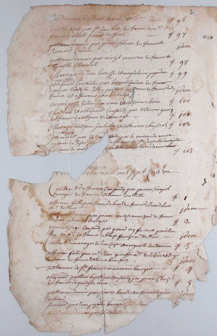 Répertoire chronologique : 1701-1738