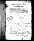 Décès (1869-1881)