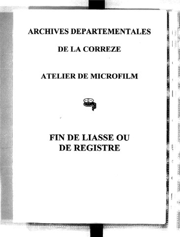 Tables décennales des mariages (1823-1832)