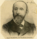Portrait d'Arsène Arnaud dit Jules Clarétie.
