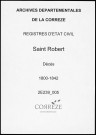 Décès (1800-1842)