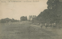 Arnac-Pompadour : "Corrèze - 26. Pompadour - Les courses - un départ".