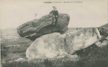 Affieux : "1 - Treignac (Corrèze) - Monument druidique".