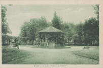 Brive-la-Gaillarde : "Brive - Le jardin public "La Guerle"".