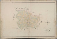 Tableau d'assemblage de la section B de la Tireloubie