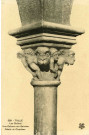 "229. - Tulle. Les cloîtres. Une colonne des galeries. Détails du chapiteau".