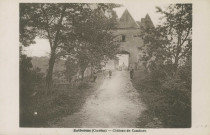 Orgnac-sur-Vézère : "Estivaux (Corrèze) - Château de Comborn".