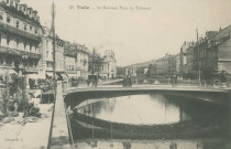 Tulle : "37. Tulle - Le nouveau pont du tribunal".