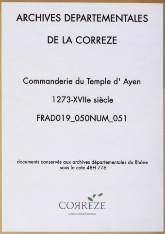 1273-XVIIe siècle