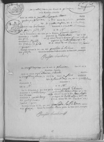 Décès (1803-1848)