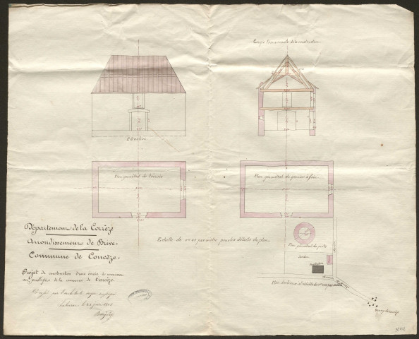 Eglise. Presbytère.