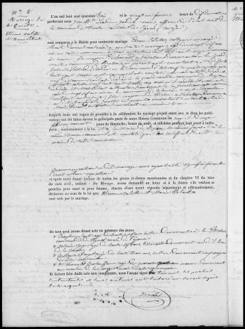Mariages (1843-1862)