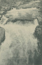 Saint-Hilaire-les-Courbes : "La Corrèze pittoresque - 44. Treignac - Cascade du saut de la Virole".