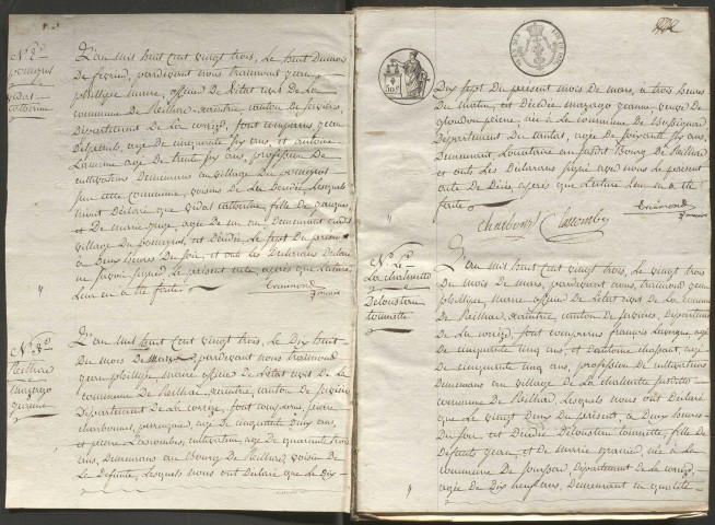 Décès (1823-1848)