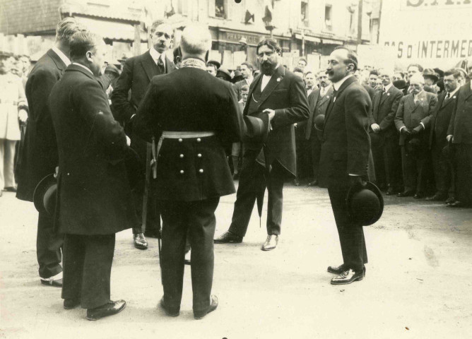 MM. Jacques Parrical de Chammard, Clément Rambaud, Ernest Dupuy.