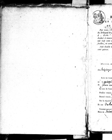 Naissances (1816-1831)
