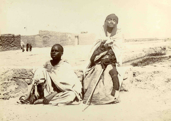 Deux mendiants.