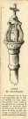 Croix processionnelle dite de la Lunade.