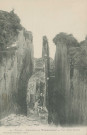 Donzenac : "113 - Corrèze - Ardoisières de Travassac - Vue d'une galerie".