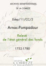 Relevé de l'état général des fonds.