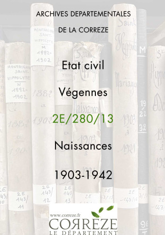 Naissances (1903-1942).