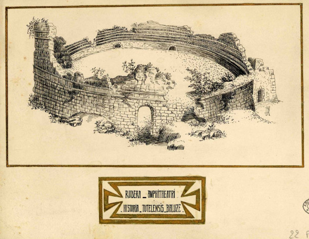 Les arènes.