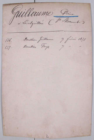 Répertoire alphabétique sur fiches : Guichard-Jaulhac