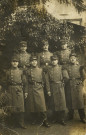 Groupe de soldats du 21e Régiment d'infanterie dont Baptiste Aumard.
