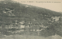 Noailles : "Corrèze - 5. Brive - Vue générale des grottes de Lamouroux".