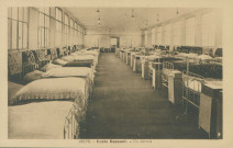 Brive-la-Gaillarde : "Brive. - Ecole Bossuet. - Un dortoir".