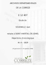 Répertoire chronologique : 12 germinal an V-27 septembre 1829