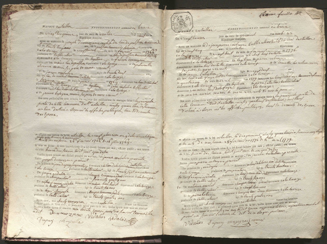 Mariages (1801-1842)