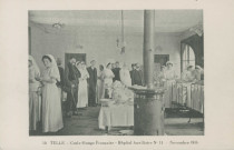 Tulle : "10 Tulle - Croix-Rouge française - Hôpital auxiliaire n°11 - novembre 1914".