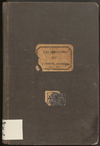 Délibérations du conseil municipal. 15 janvier 1899-25 mars 1917