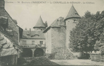 La Chapelle-Saint-Géraud : "Corrèze - 34. Environs d'Argentat - La Chapelle-St-Géraud - Le château".